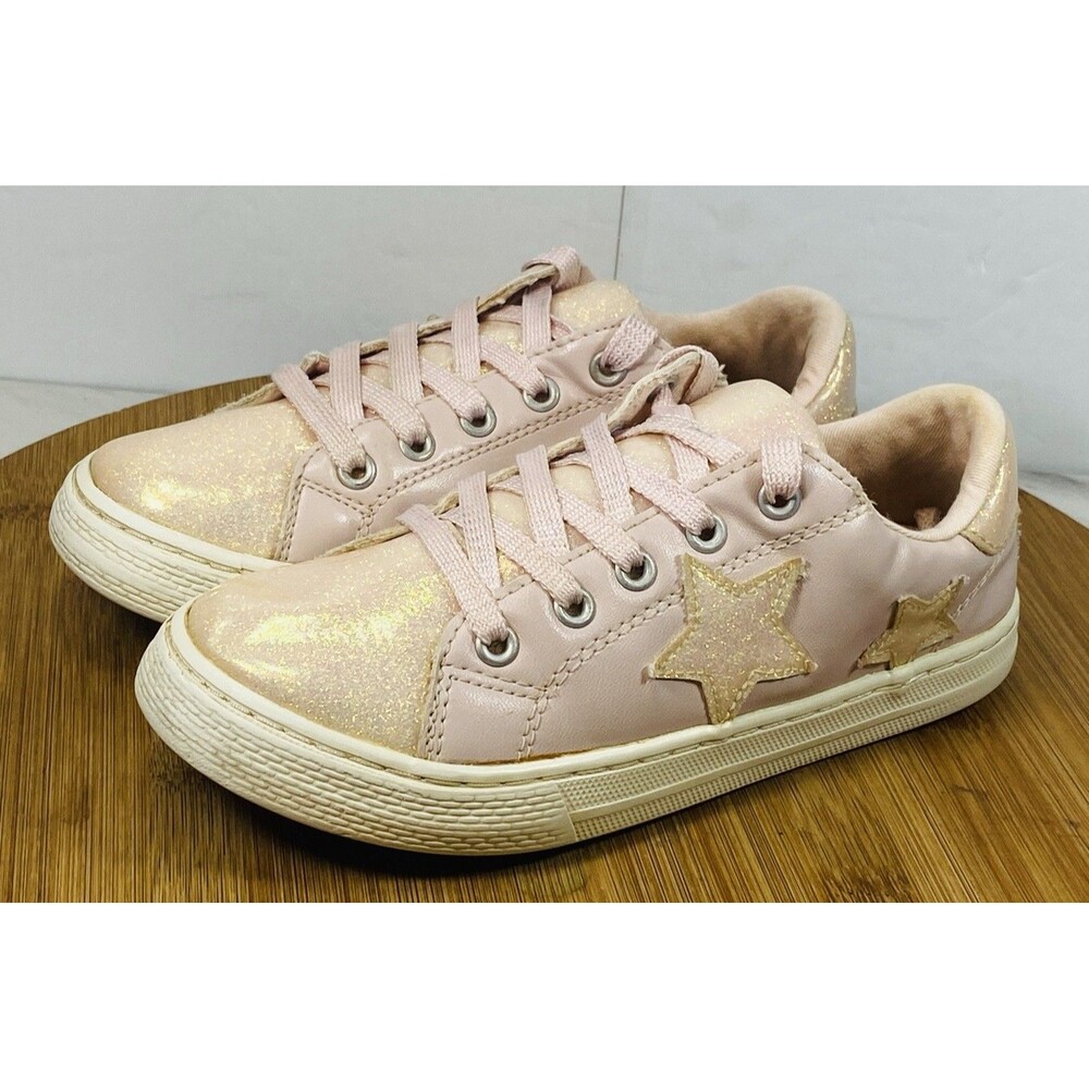 Place Girl Glitter Pink Sneaker Size 1